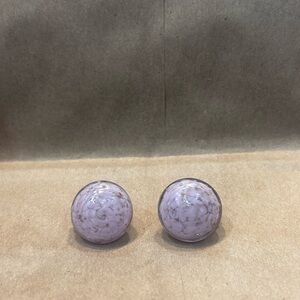 Vintage Murano Glass Clip On Earrings